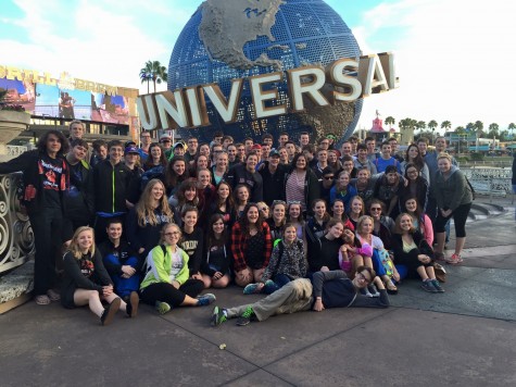 ZCHS Band at Universal Studios