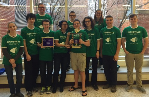 ZCHS Quiz Bowl Team Wins Tournament
